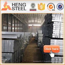 Alibaba steel galvanized square pipe Matériaux de construction